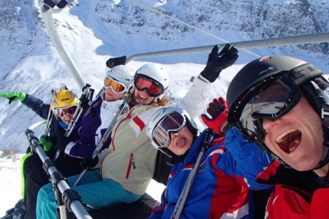 Family In La Rosiere