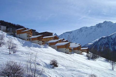 Les Chalets des Deux Domaines, Peisey Vallandry (self catered chalets) - Views across valley