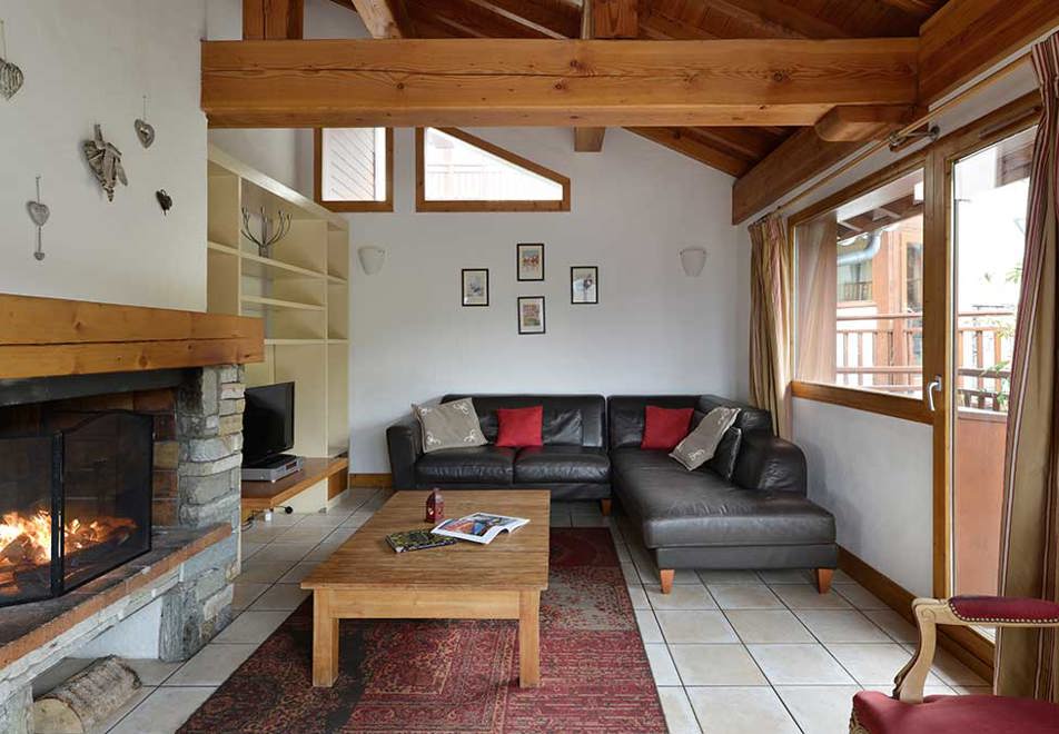 Les Chalets des Deux Domaines, Peisey Vallandry (self catered chalets) - Lounge area
