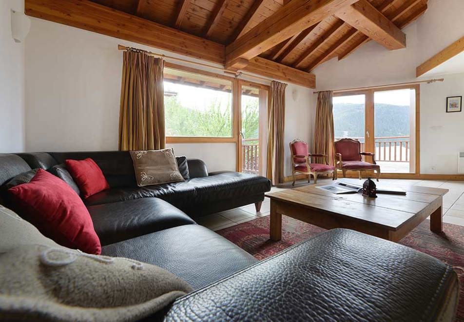 Les Chalets des Deux Domaines, Peisey Vallandry (self catered chalets) - Lounge area