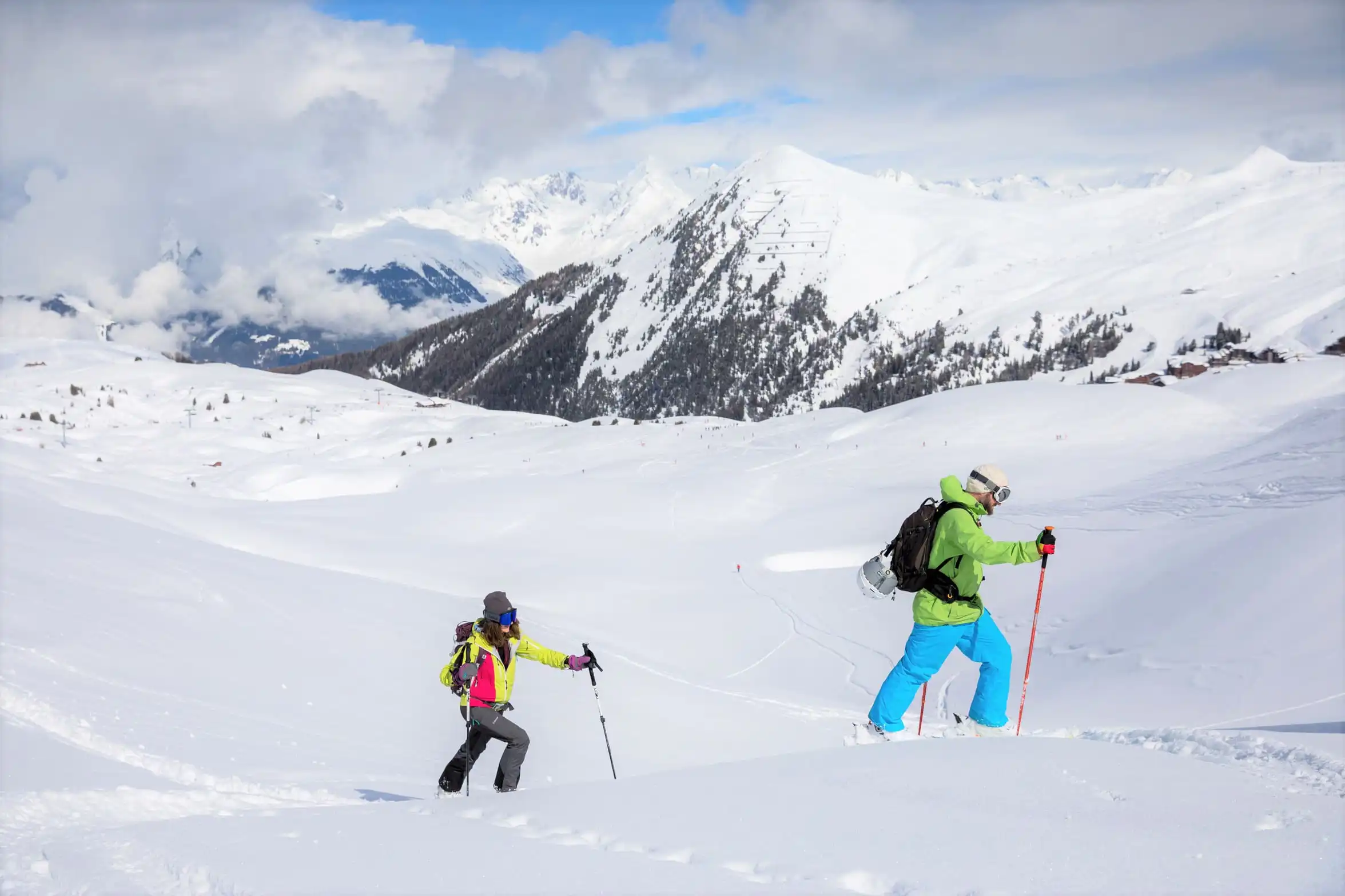 La Plagne Ski Touring (©P Augier)