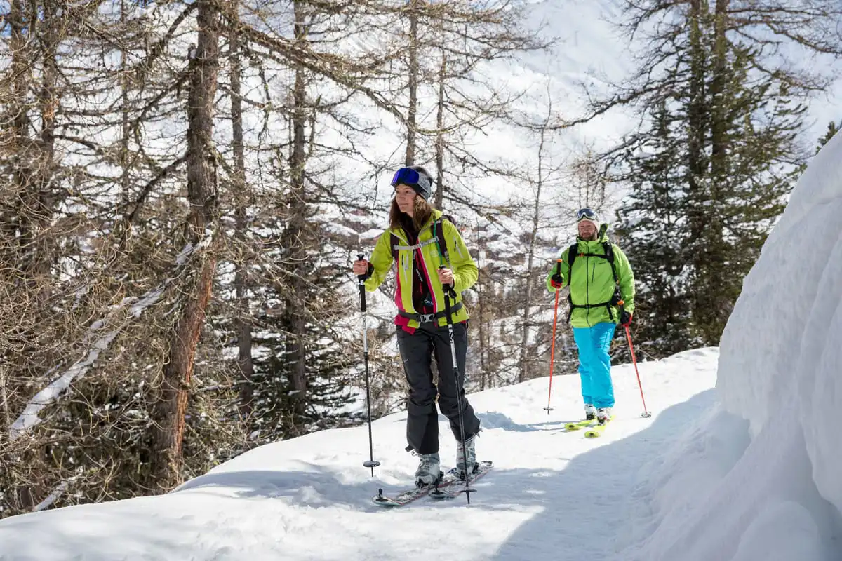 La Plagne Ski Touring (©P Augier)