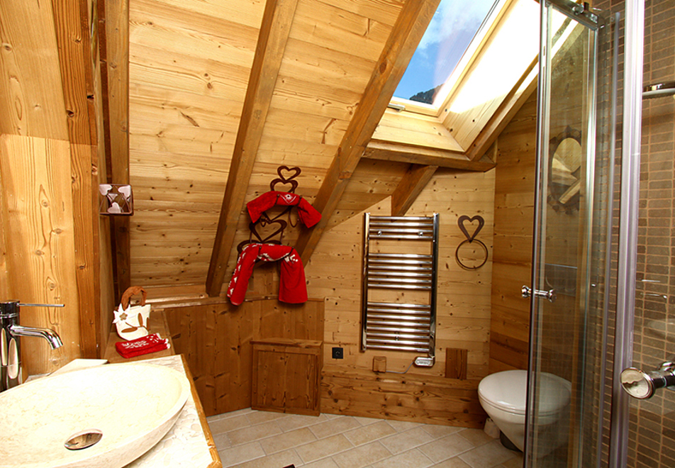 Le Grenier, Vaujany (self catered apartment) - Shower room
