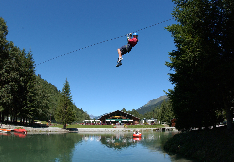 Les Contamines Village - Zipline