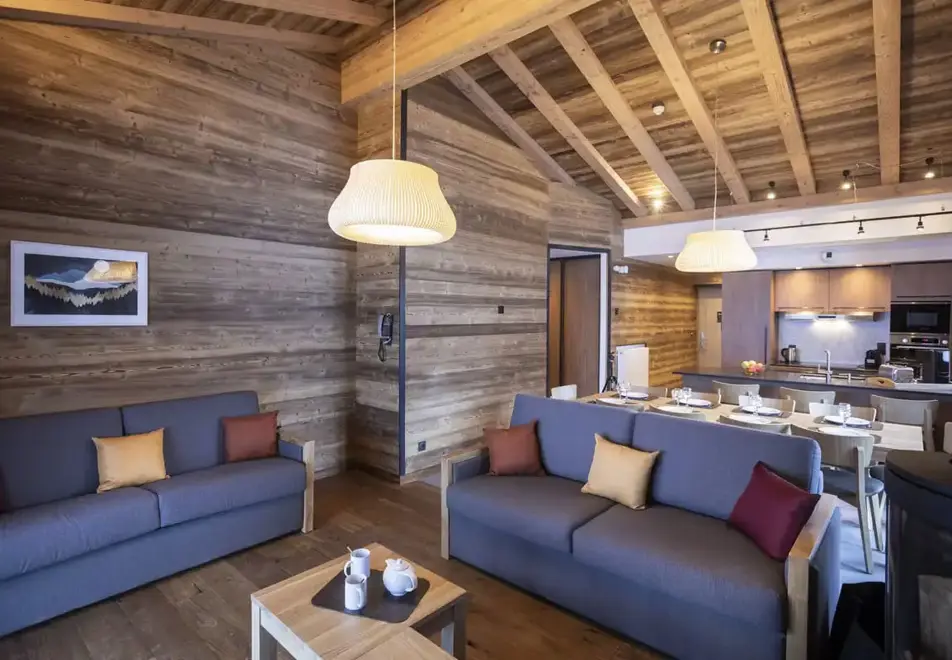 Les Balcons Platinium, Val Cenis (self catered apartments) - Typical apartment 8/10 (©ManuReyboz)