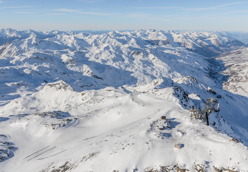 Val Thorens ski resort, 3 Valleys (France)