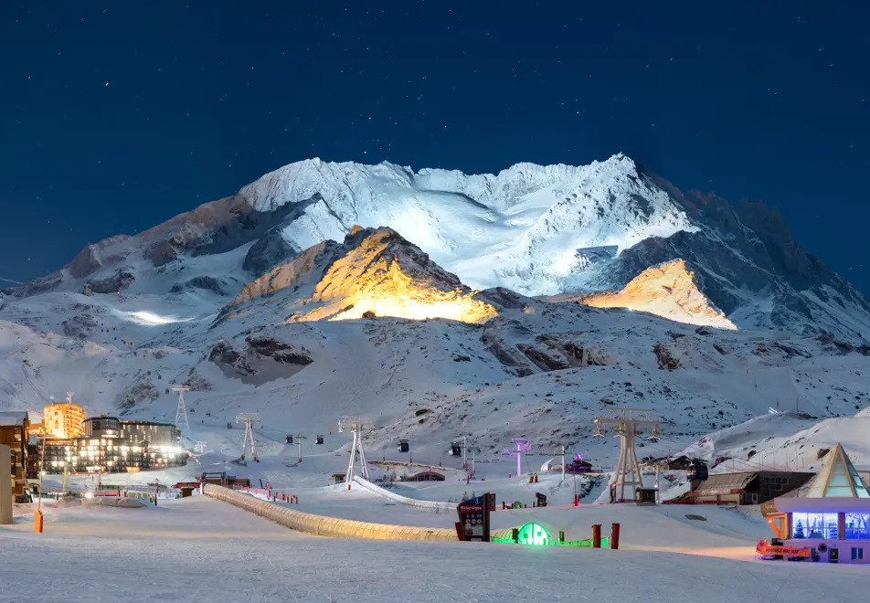 Val Thorens ski resort, 3 Valleys (France)