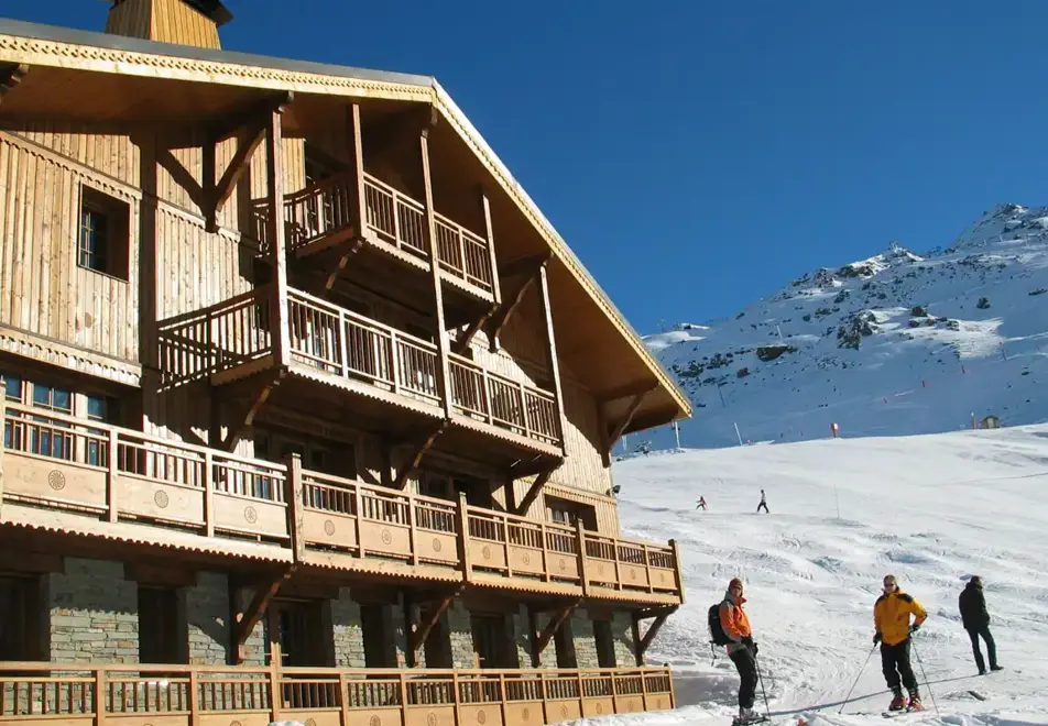 Les Chalets du Soleil, Les Menuires (self catered apartments) - Exterior
