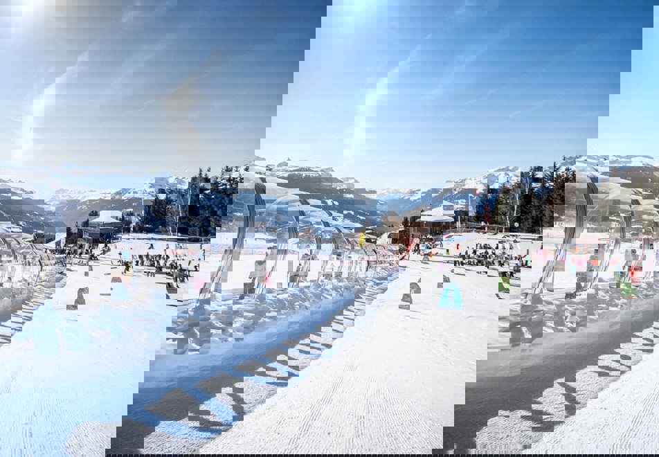 Arc 1800 Ski Resort - Covered magic carpet