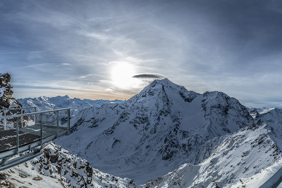 Les Arcs Ski Resort - Aiguille Rouge view point