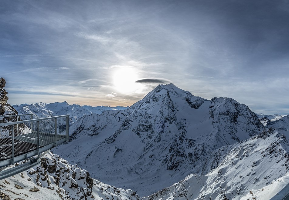 Les Arcs Ski Resort - Aiguille Rouge view point