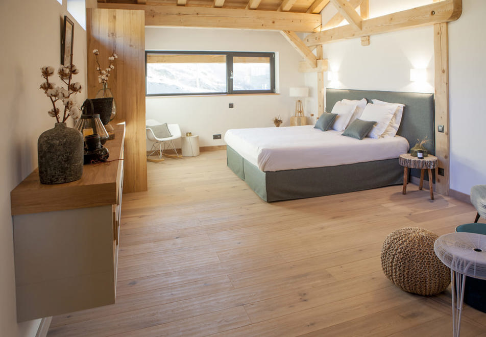 Chalet Cascade, Arc 2000 (self catered chalet) - Double bedroom