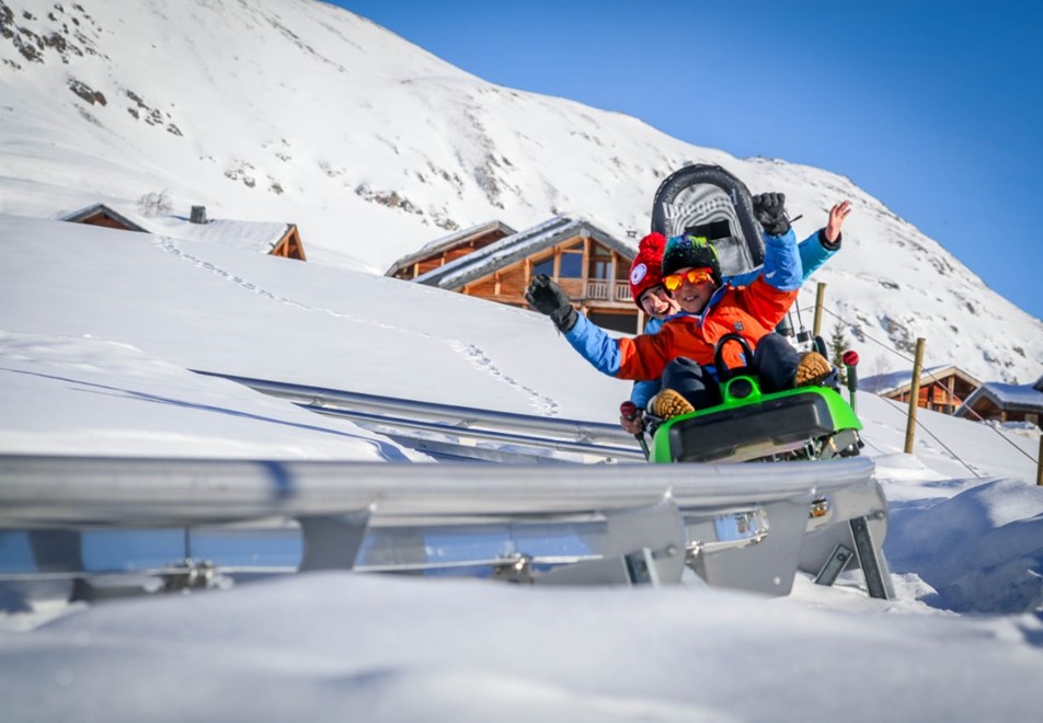 Alpe d'Huez Ski Resort (©Cyrille-Quintard) - Luge mountain coaster