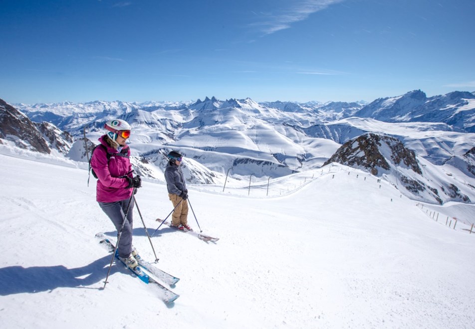 Alpe d'Huez Ski Resort (©Laurent-Salino) - Sarenne piste
