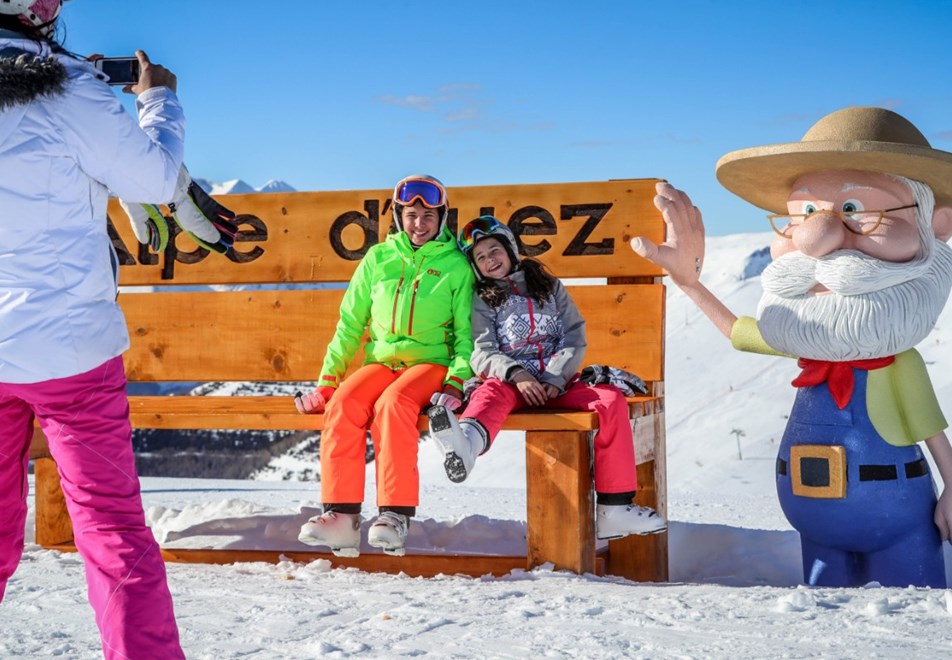 Alpe d'Huez Ski Resort (©Cyrille-Quintard) - Chez Roger ski fun area