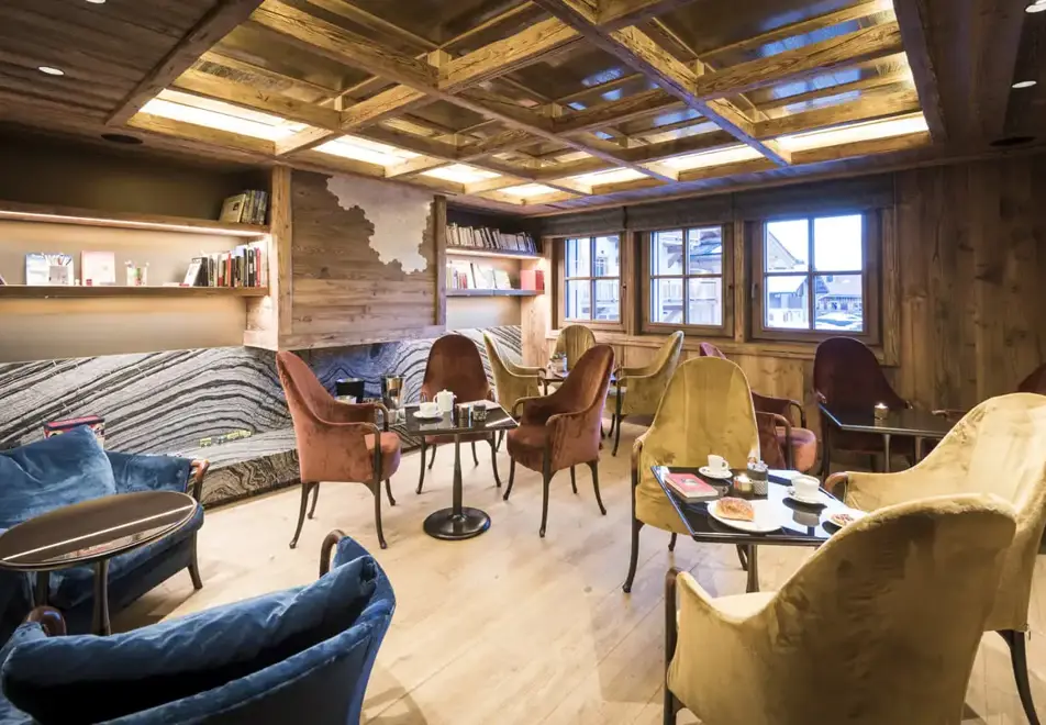 Hotel Armancette, St Nicolas de Veroce (hotel) - Lounge area (©David Machet)