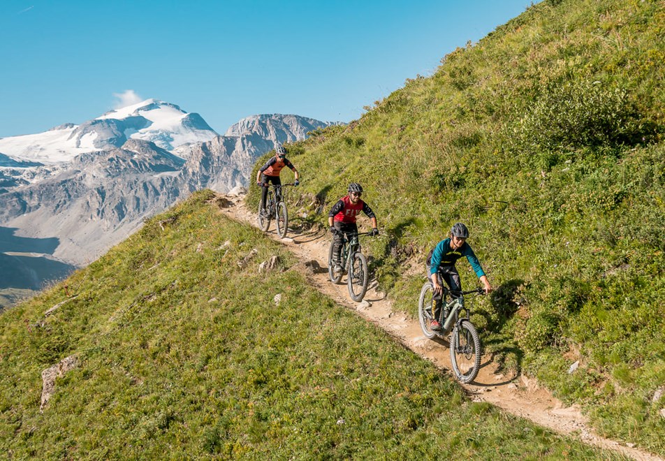 Tignes in Summer - Mountain biking (©Andy Parant)