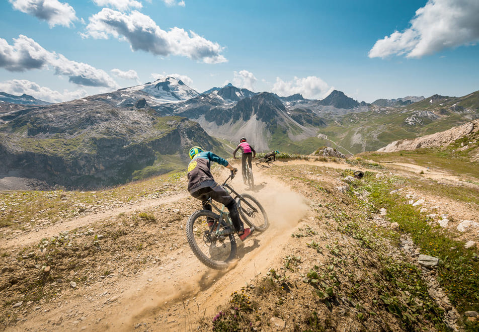 Tignes in Summer - Mountain biking (©Andy Parant)