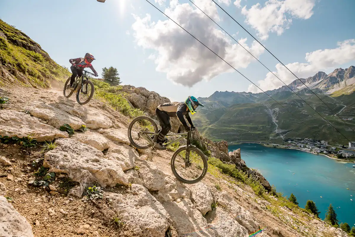 Tignes in Summer - Mountain biking (©Andy Parant)