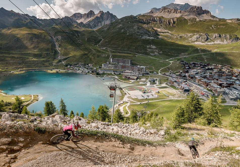 Tignes in Summer - Mountain biking (©Andy Parant)