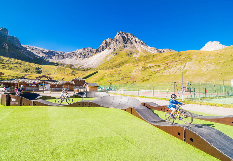 Tignes in Summer - Pump park (©Andy Parant)