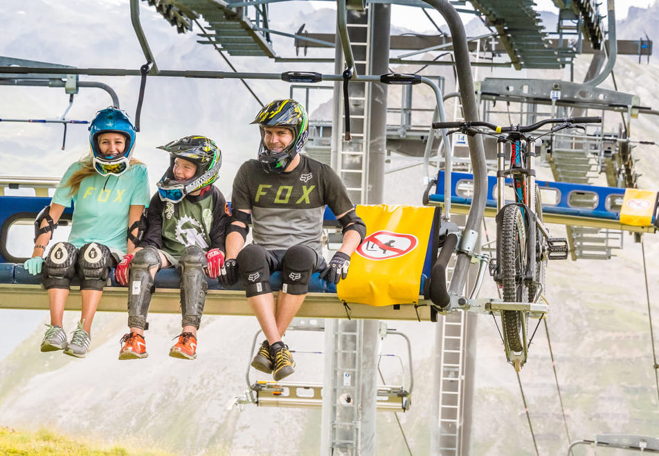 Tignes in Summer - Mountain biking (©Andy Parant)