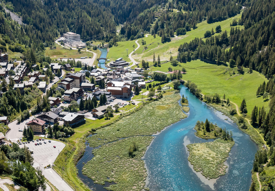 Tignes in Summer - Tignes les Brevieres village (©Andy Parant)