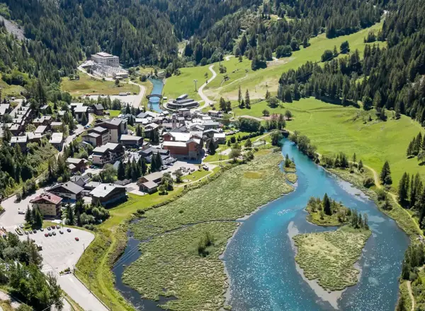 Tignes in Summer - Tignes les Brevieres village (©Andy Parant)