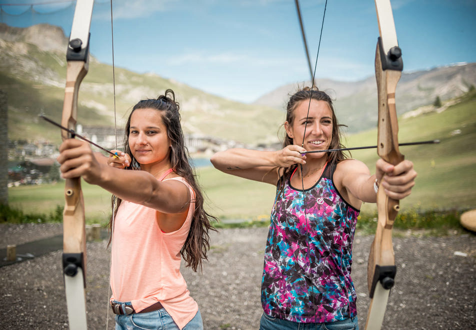 Tignes in Summer - Archery (©Andy Parant)