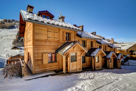 Chalets Miner 1, Plagne 1800 (self catered chalet) - Terraced chalets