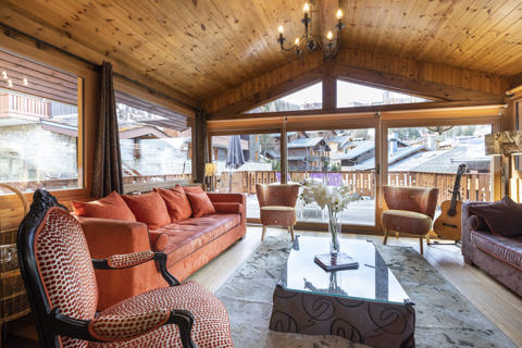 Chalet Bouchon, Plagne 1800 (self catered chalet) - Living area