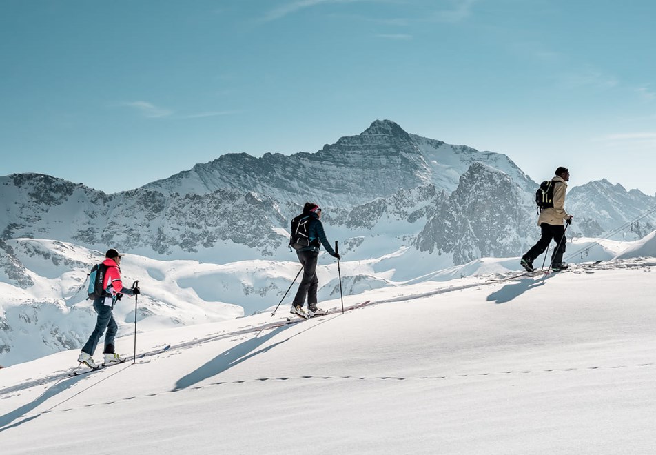 Tignes in Winter - Ski touring (©AndyParant)
