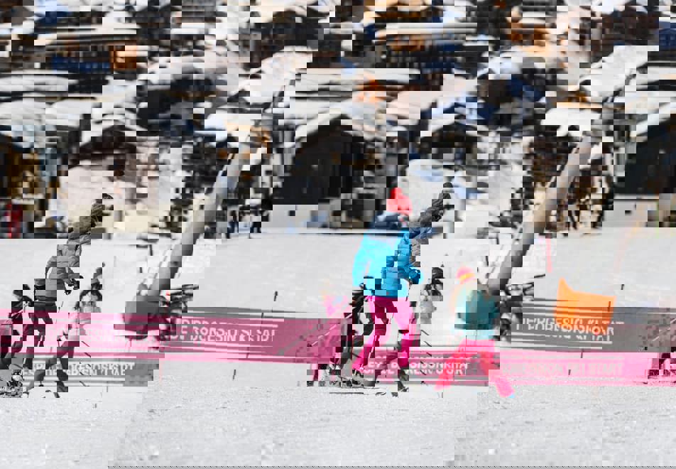 Tignes in Winter - Ski start progression zone Tignes le Lac (©STGM)
