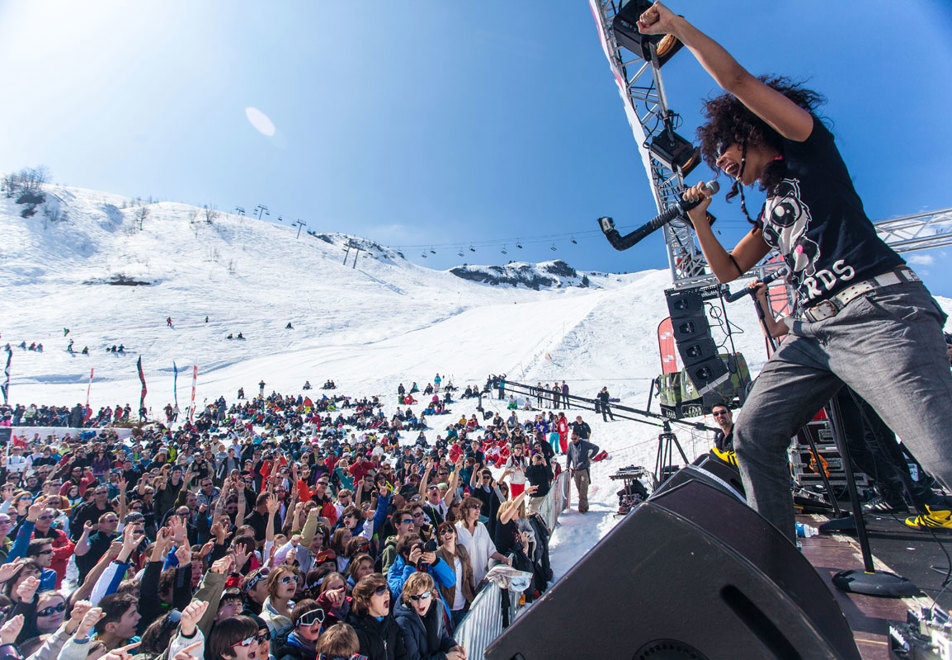 Avoriaz Ski Resort - Rock the Pistes annual festival