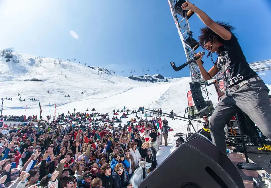 Avoriaz Ski Resort - Rock the Pistes annual festival