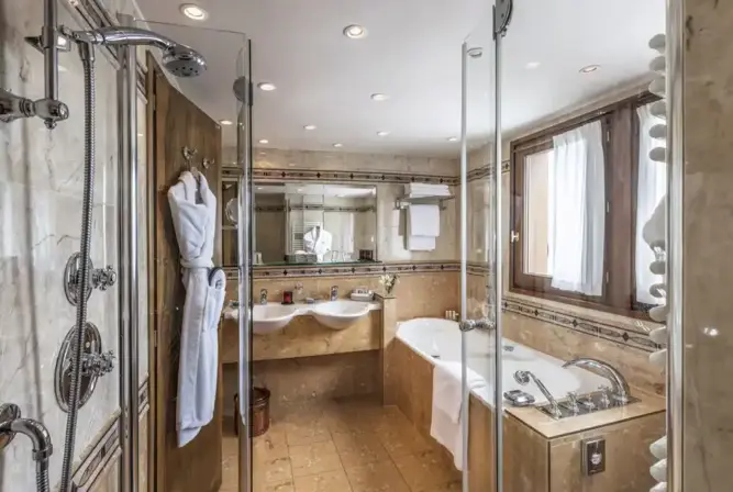 Hotel De La Loze Courchevel 1850 Hotel Typical Bathroom