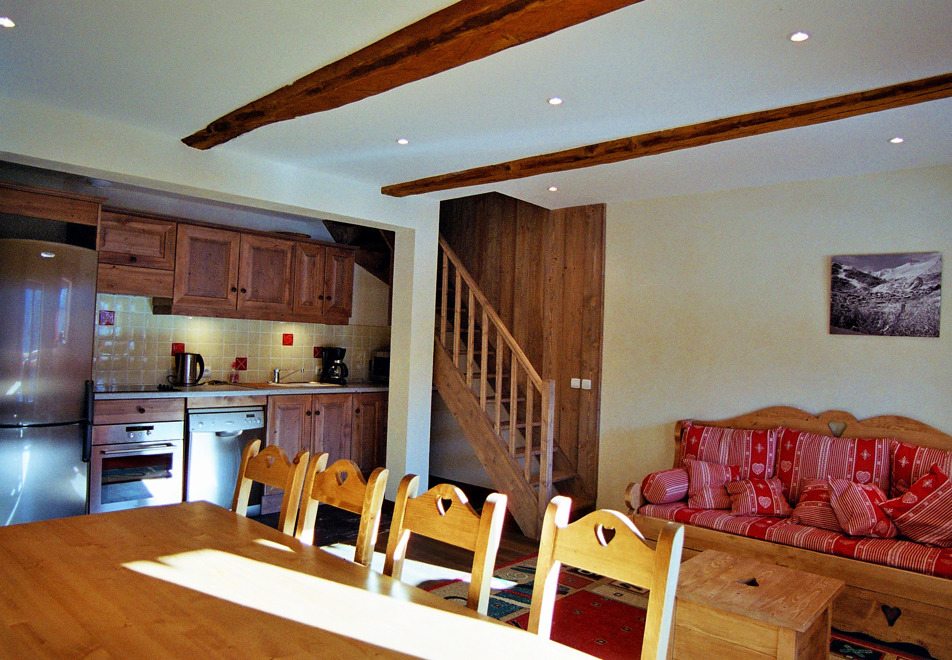 Alpe de Virgile, Valloire (Self catered apartments) - Living area
