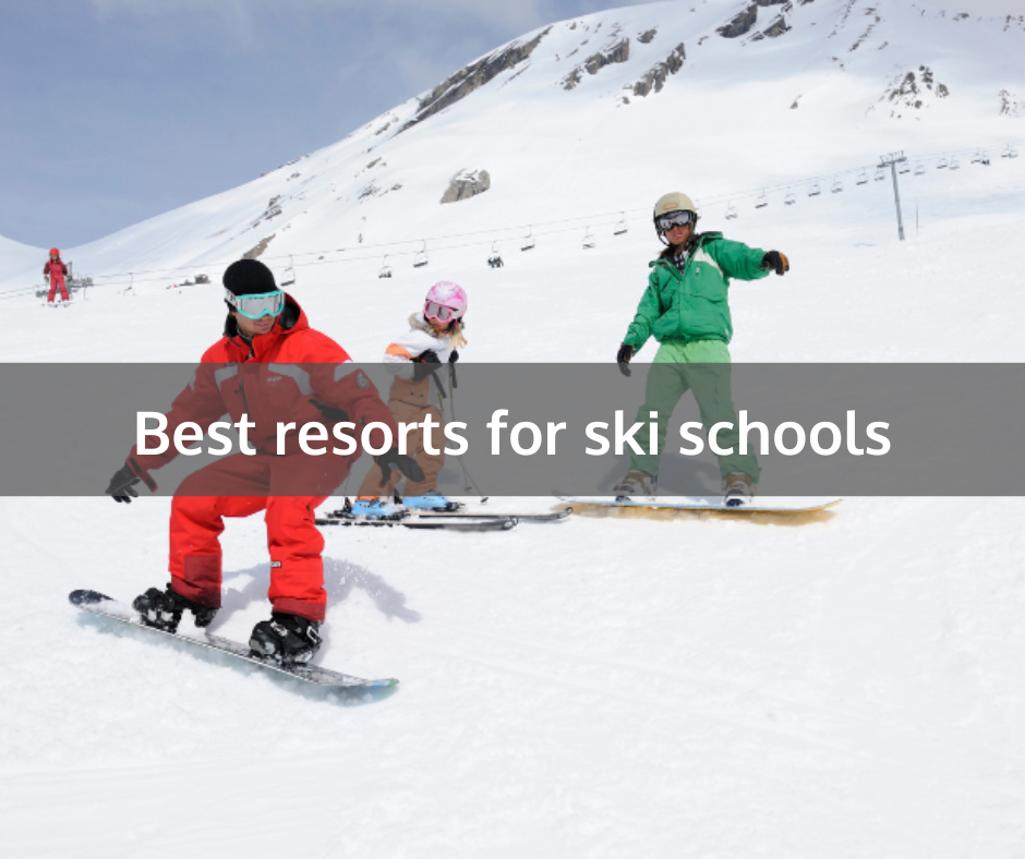 Best Resorts For Ski Schools