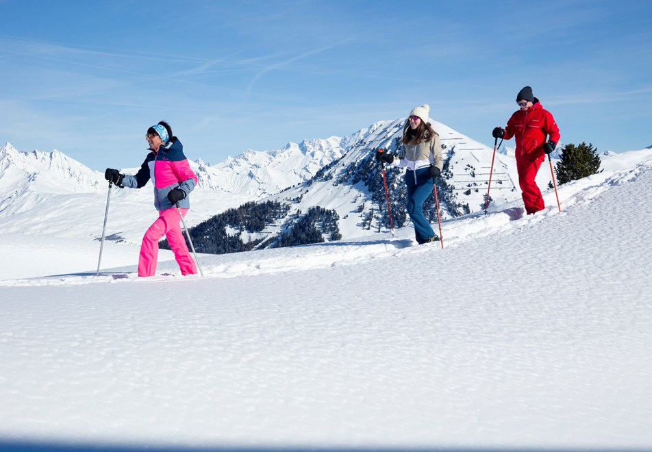 La Plagne Ski Resort - Snowshoeing