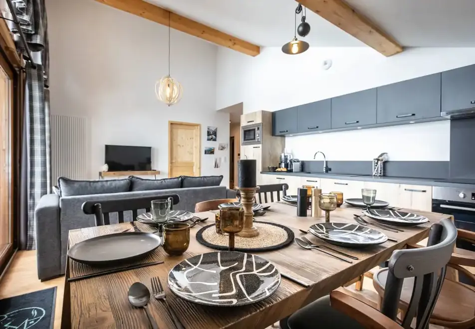 Altarena, Les Saisies (self catered apartments) - Typical 3 bedroom apartment style (©Manureyboz)
