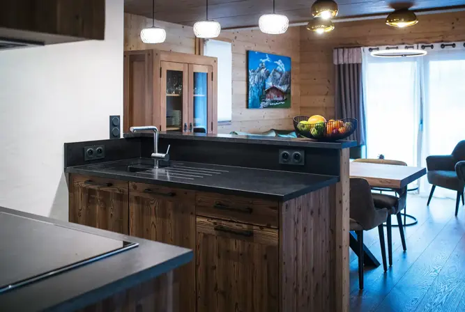 Chalet Le Beauregard Cuisine 4 BD Matthieu Cellard