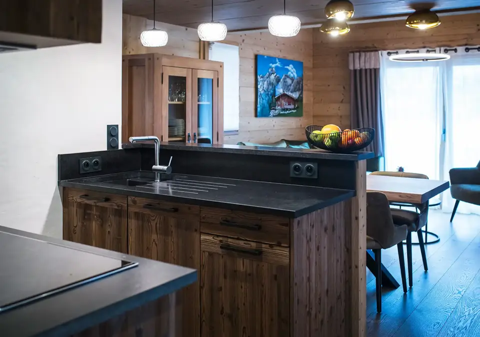 Chalet Le Beauregard Cuisine 4 BD Matthieu Cellard