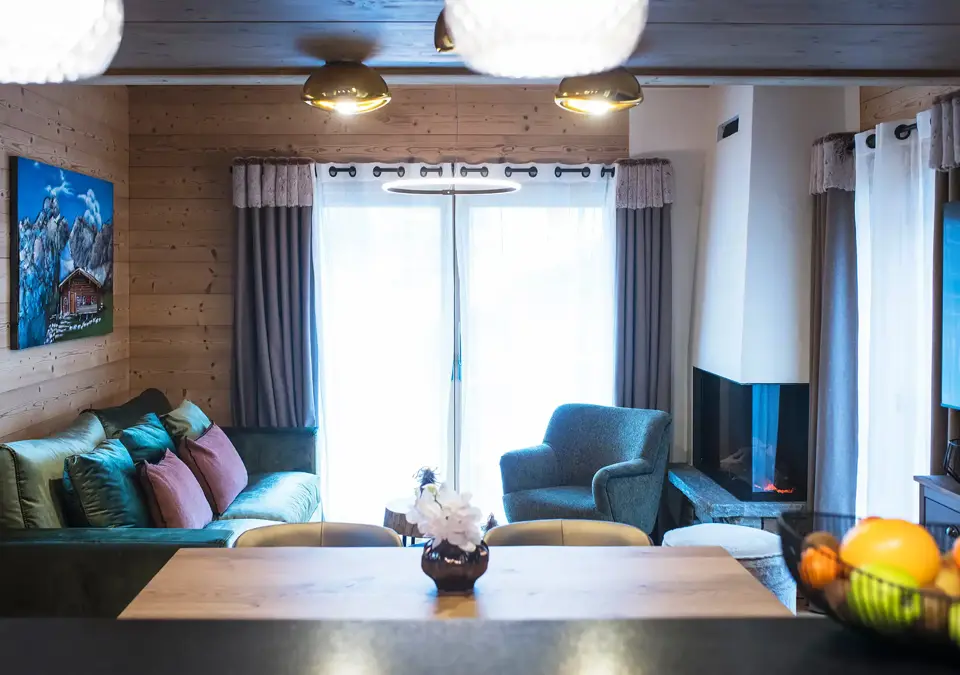 Chalet Le Beauregard Salon Espace De Vie 1 BD Matthieu Cellard