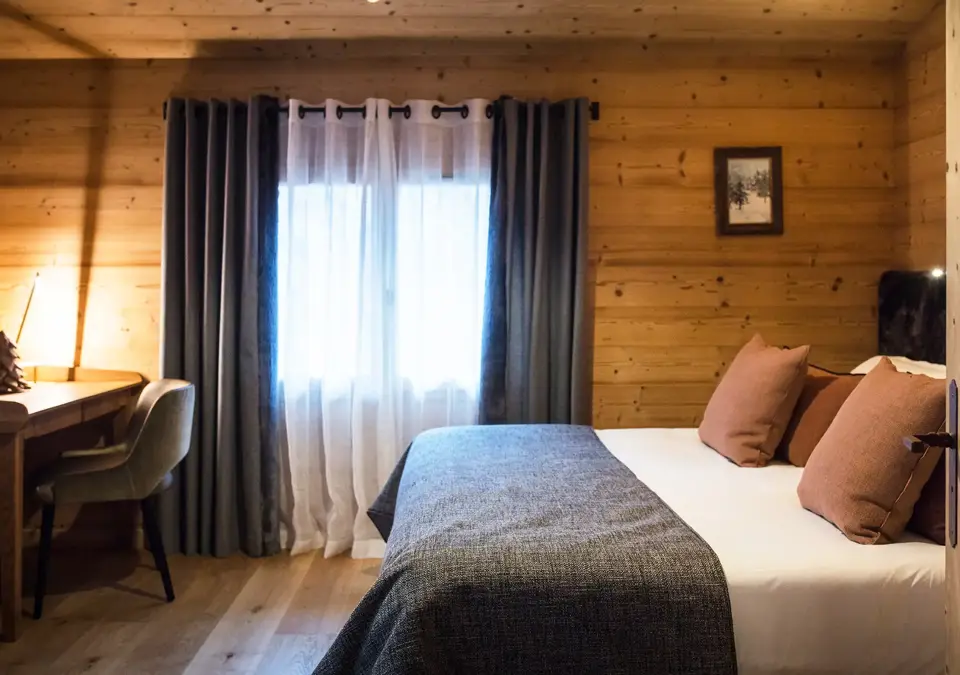 Chalet Le Beauregard Chambre Double 1 1 BD Matthieu Cellard
