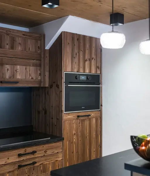 Le Beauregard (self catered chalet) - Kitchen (©MatthieuCellard)