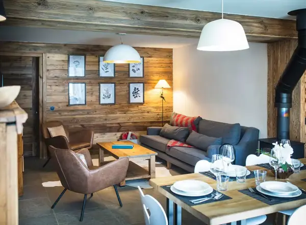 Chalet La Douceur Chez Joseph Espace De Vie Salon 7 BD Matthieu Cellard
