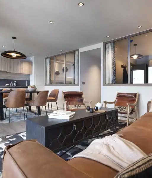 Ynycio, Tignes Val Claret (self catered apartments) - Typical Alcove apartment for 4/6 style (©Studio Bergeond)