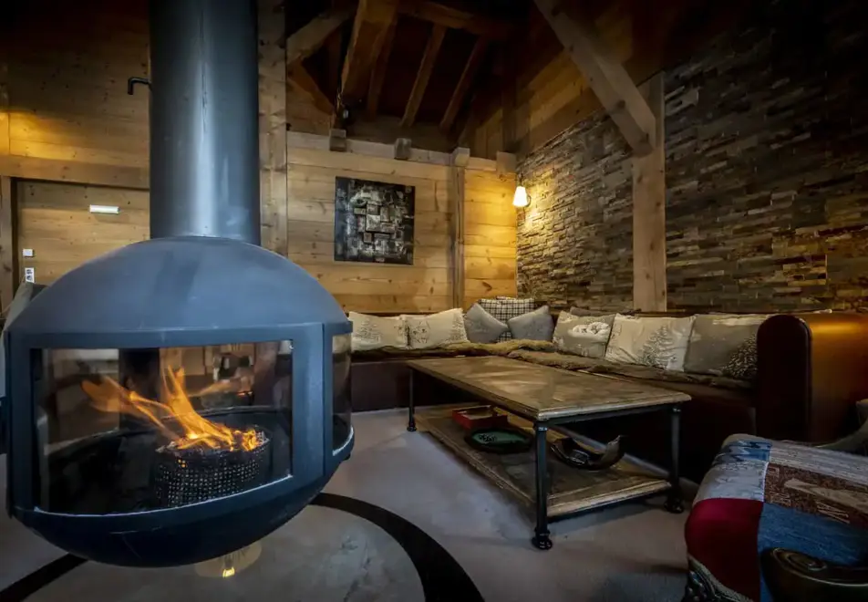 Chalet Cocoon, Plagne 1800 (self catered chalets) - Living area