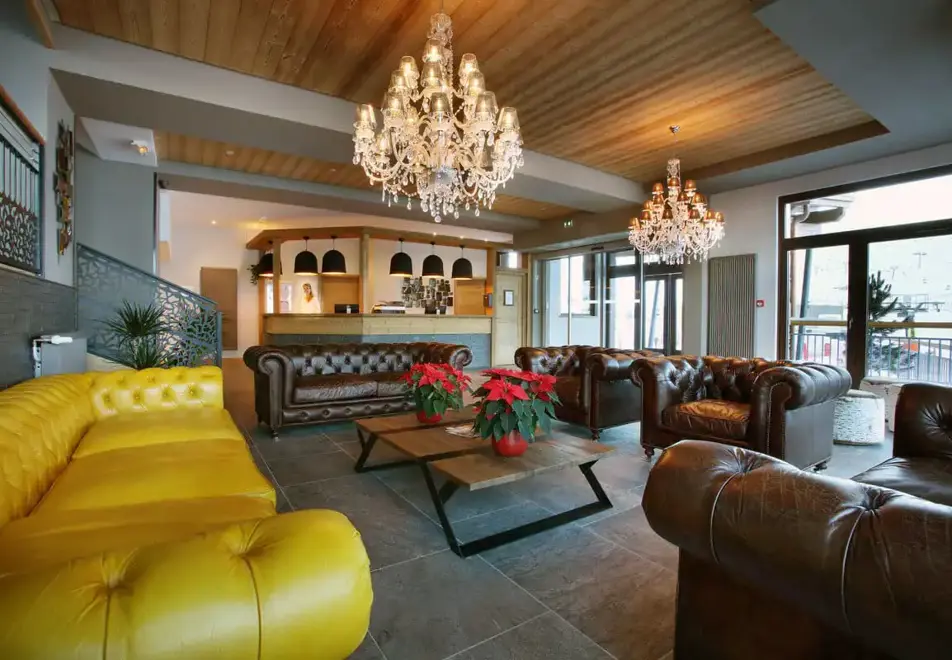 La Source des Arcs, Arcs 2000 (self catered apartments) - Reception lounge