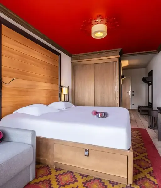 Val Claret, Tignes Val Claret (hotel) - Typical hotel room